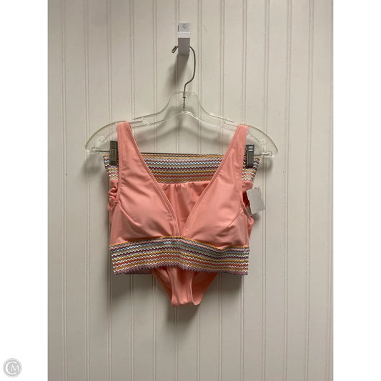 Swimsuit 2pc By Clothes Mentor In Peach, Size: M