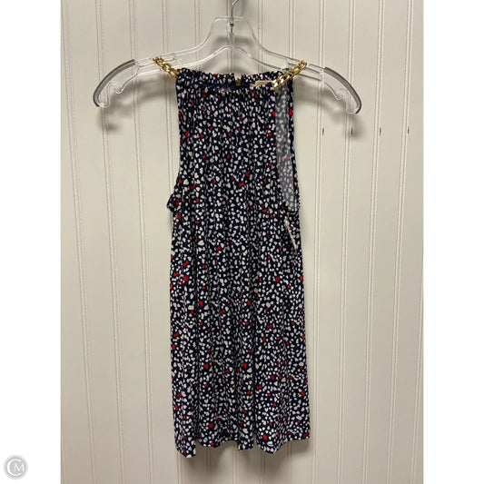 Top Sleeveless By Michael By Michael Kors In Navy, Size: S