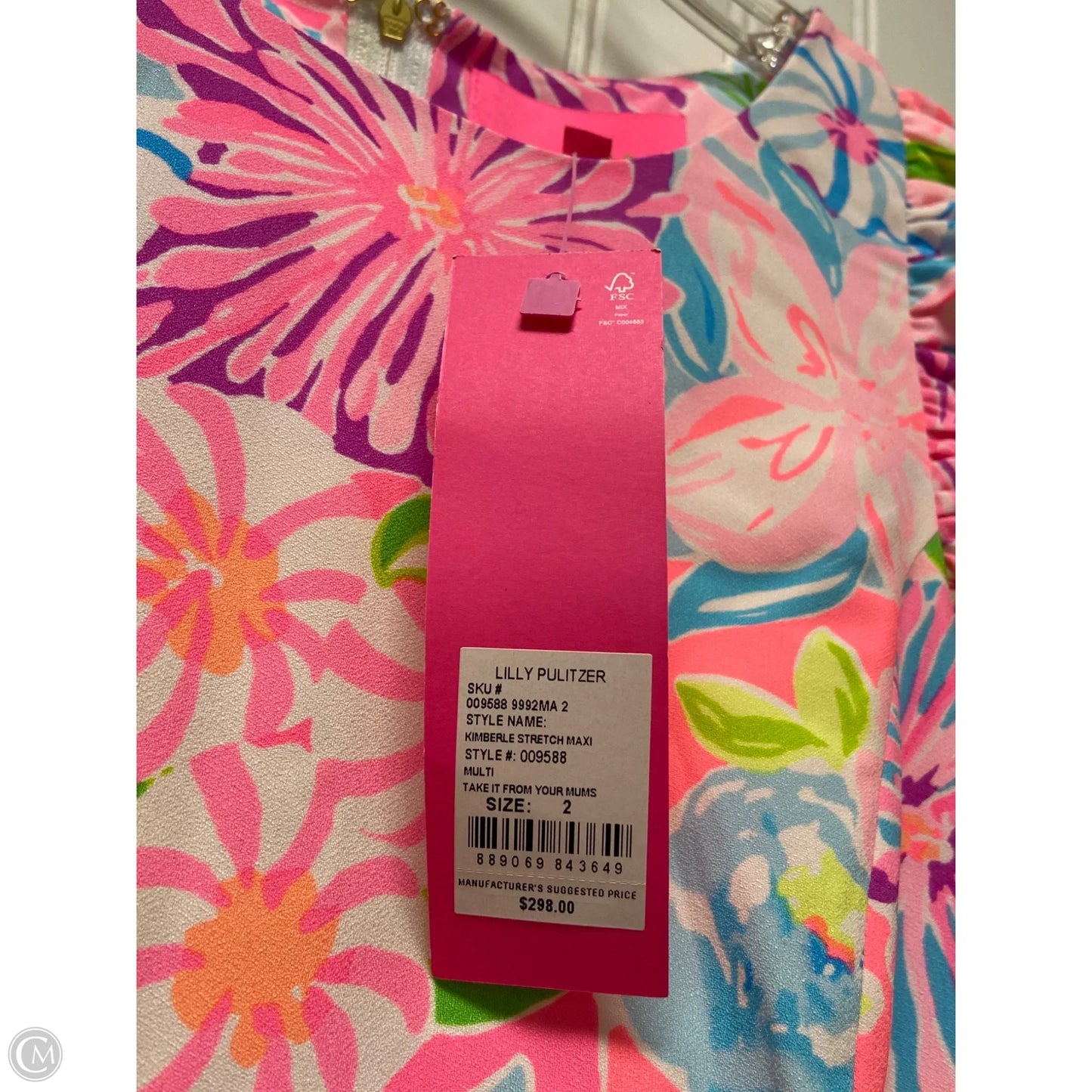 Dress Designer By Lilly Pulitzer In Multi-colored, Size: Xs