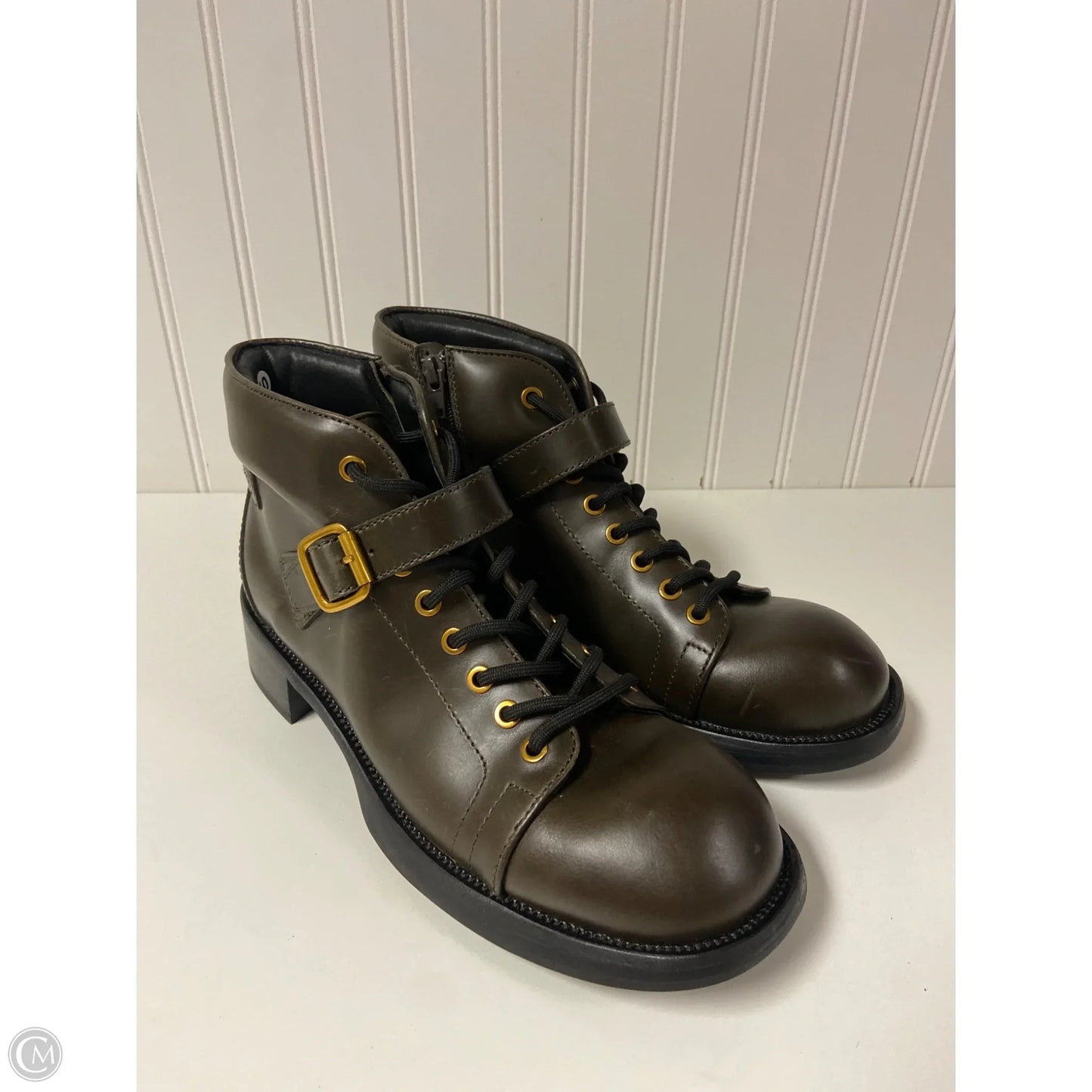 Boots Combat By Jeffrey Campbell In Brown, Size: 10