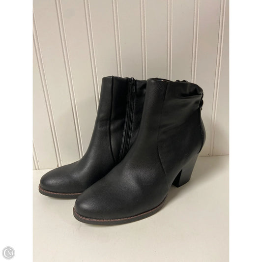 Boots Ankle Heels By Bare Traps In Black, Size: 8.5