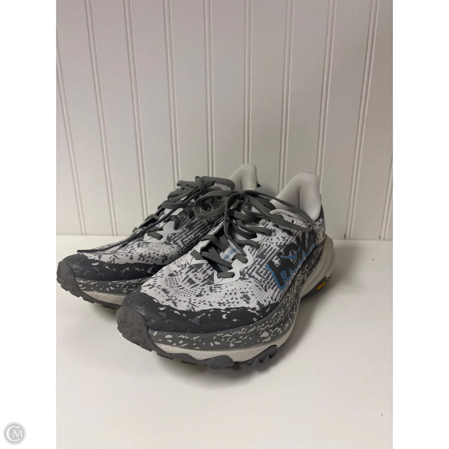 Shoes Athletic By Hoka In Blue & White, Size: 8
