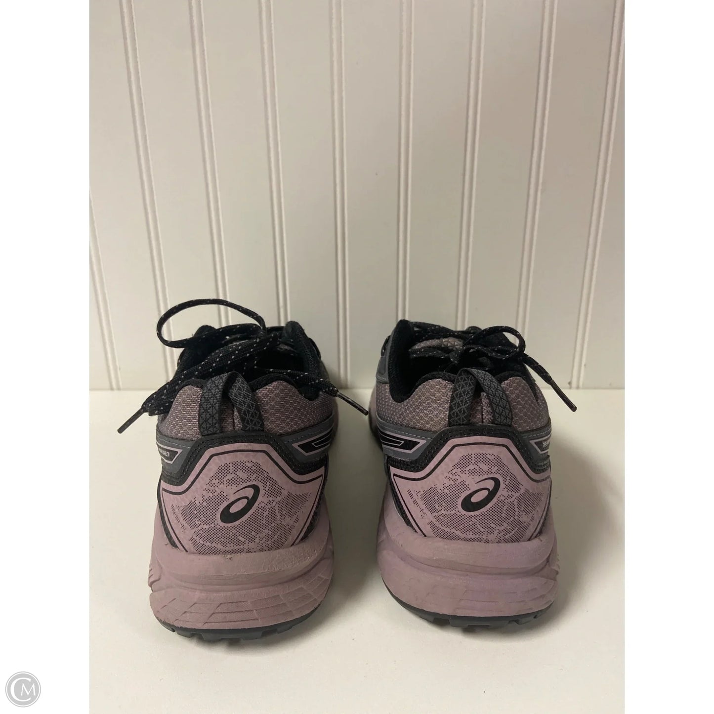 Shoes Sneakers By Asics In Grey & Pink, Size: 8.5
