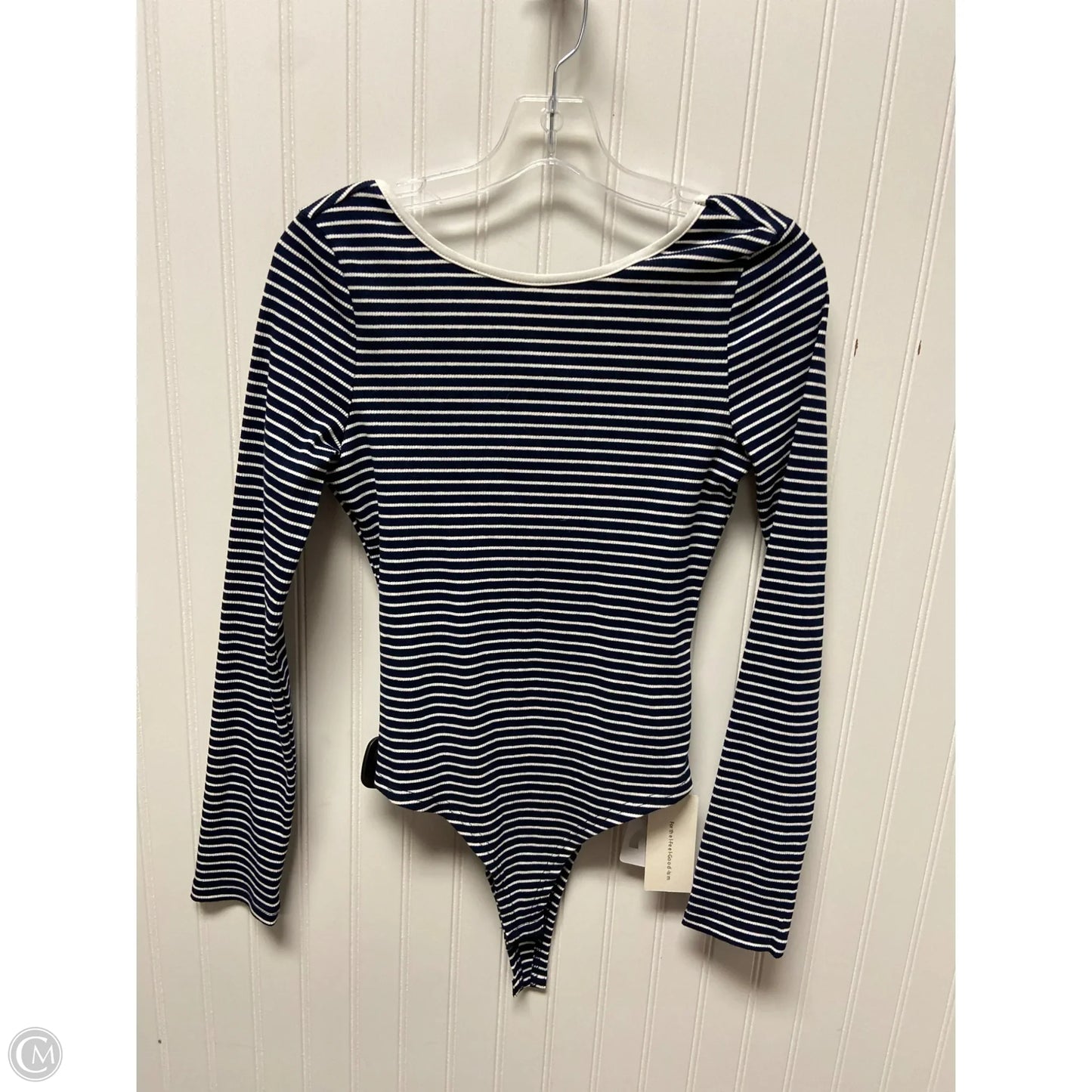 Bodysuit By Commense In Striped Pattern, Size: L