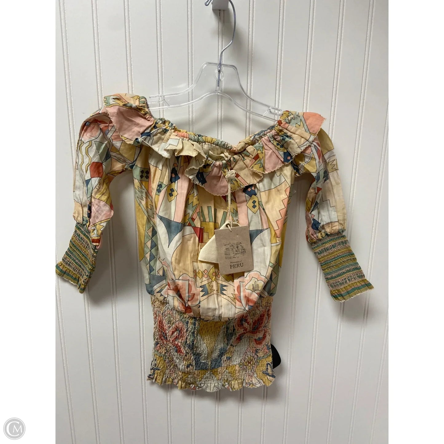 Top Long Sleeve By Clothes Mentor In Multi-colored, Size: Xs