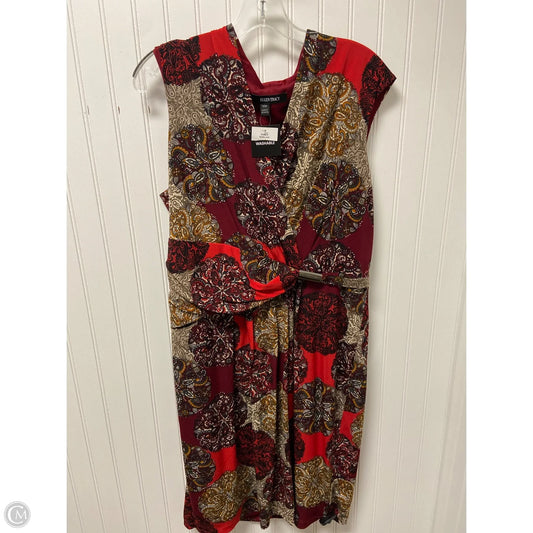 Dress Casual Midi By Ellen Tracy In Paisley Print, Size: 14