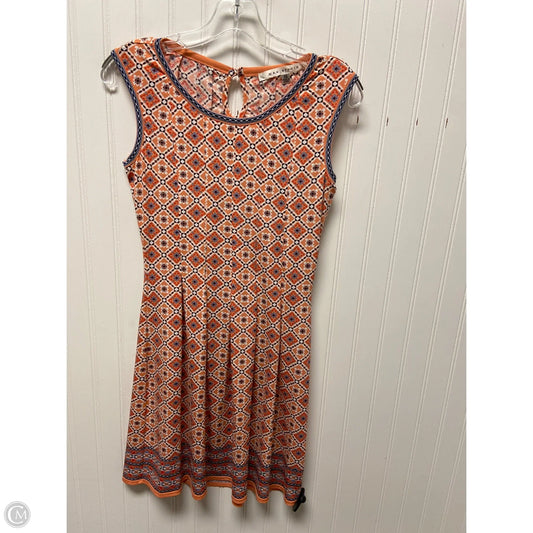 Dress Casual Short By Max Studio In Peach, Size: Xs