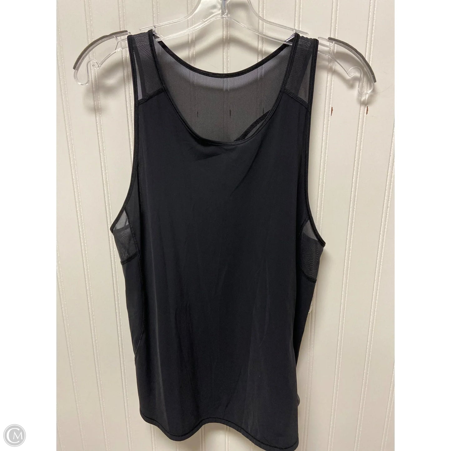 Athletic Tank Top By Lululemon In Black, Size: M