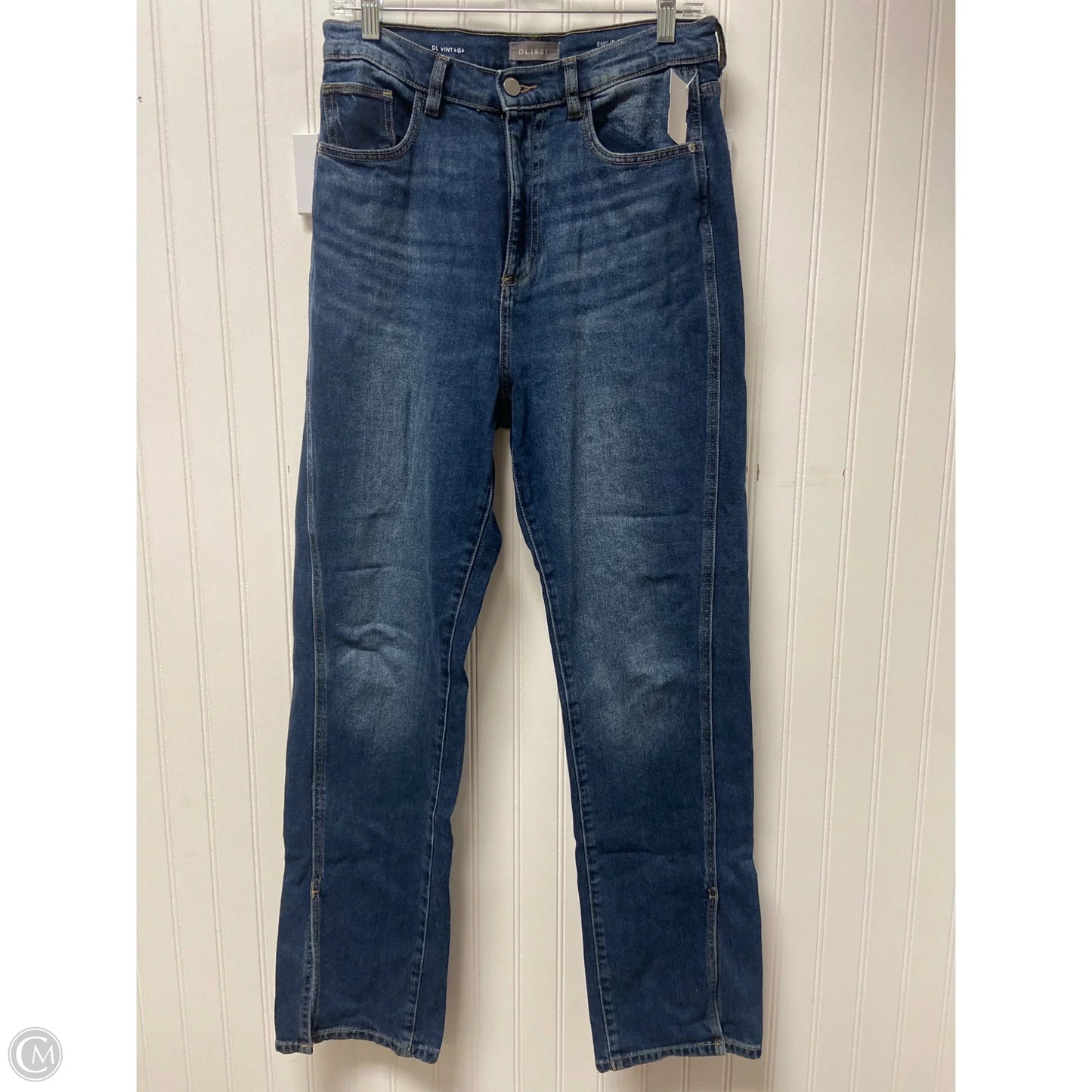 Jeans Straight By Dl1961 In Blue Denim, Size: 4