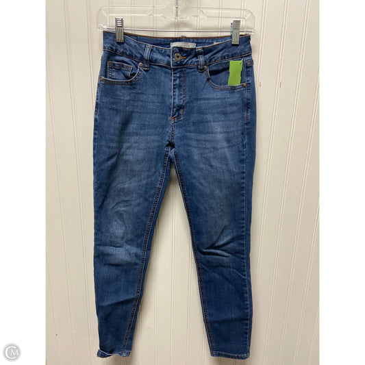 Jeans Skinny By Ellen Tracy In Blue Denim, Size: 4