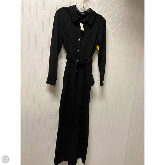 Jumpsuit By Talbots In Black & Gold, Size: Mp