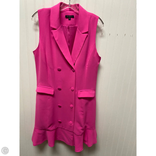 Dress Casual Midi By Skies Are Blue In Pink, Size: M