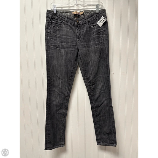 Jeans Skinny By Paige In Grey Denim, Size: 8