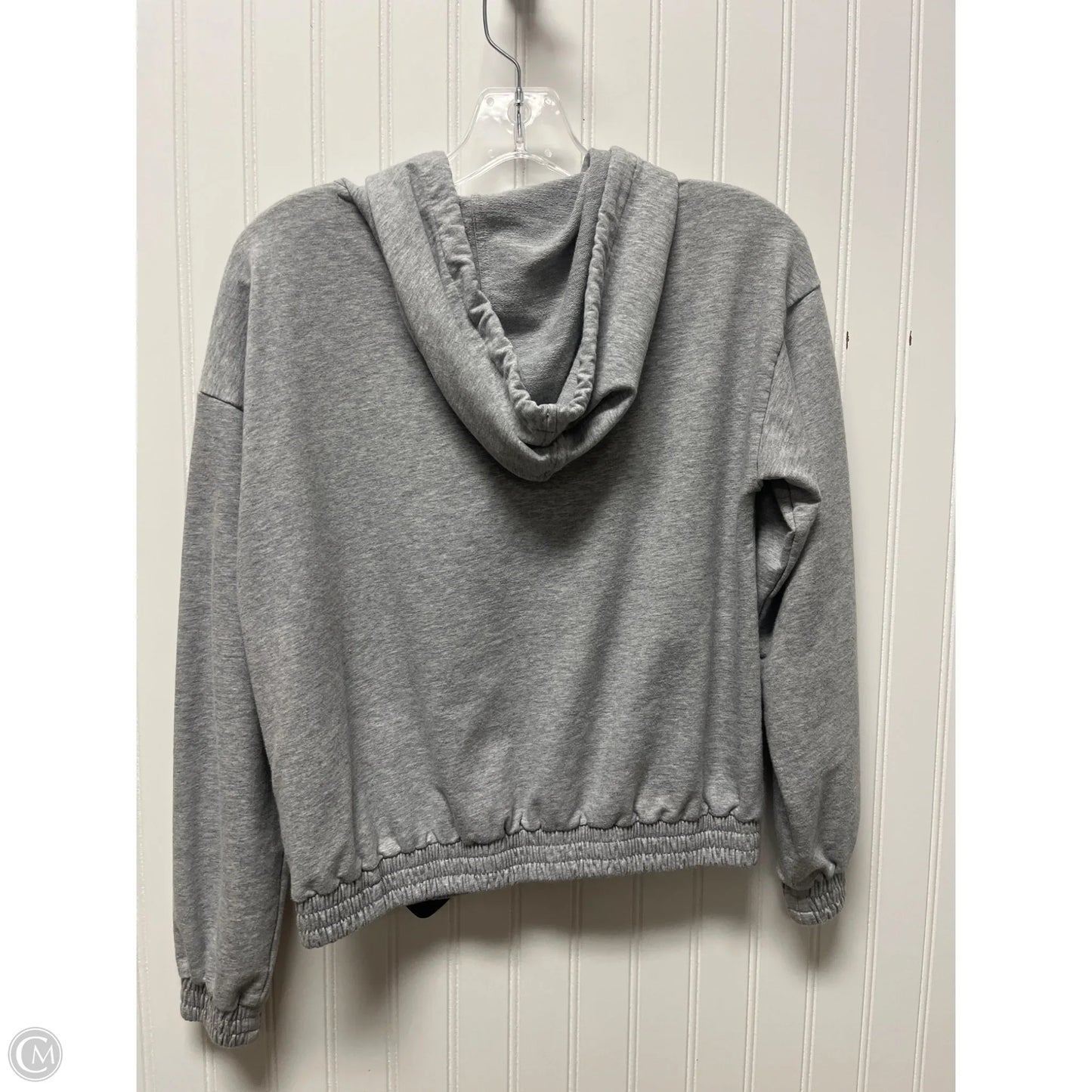 Sweatshirt Hoodie By Michael By Michael Kors In Grey, Size: S