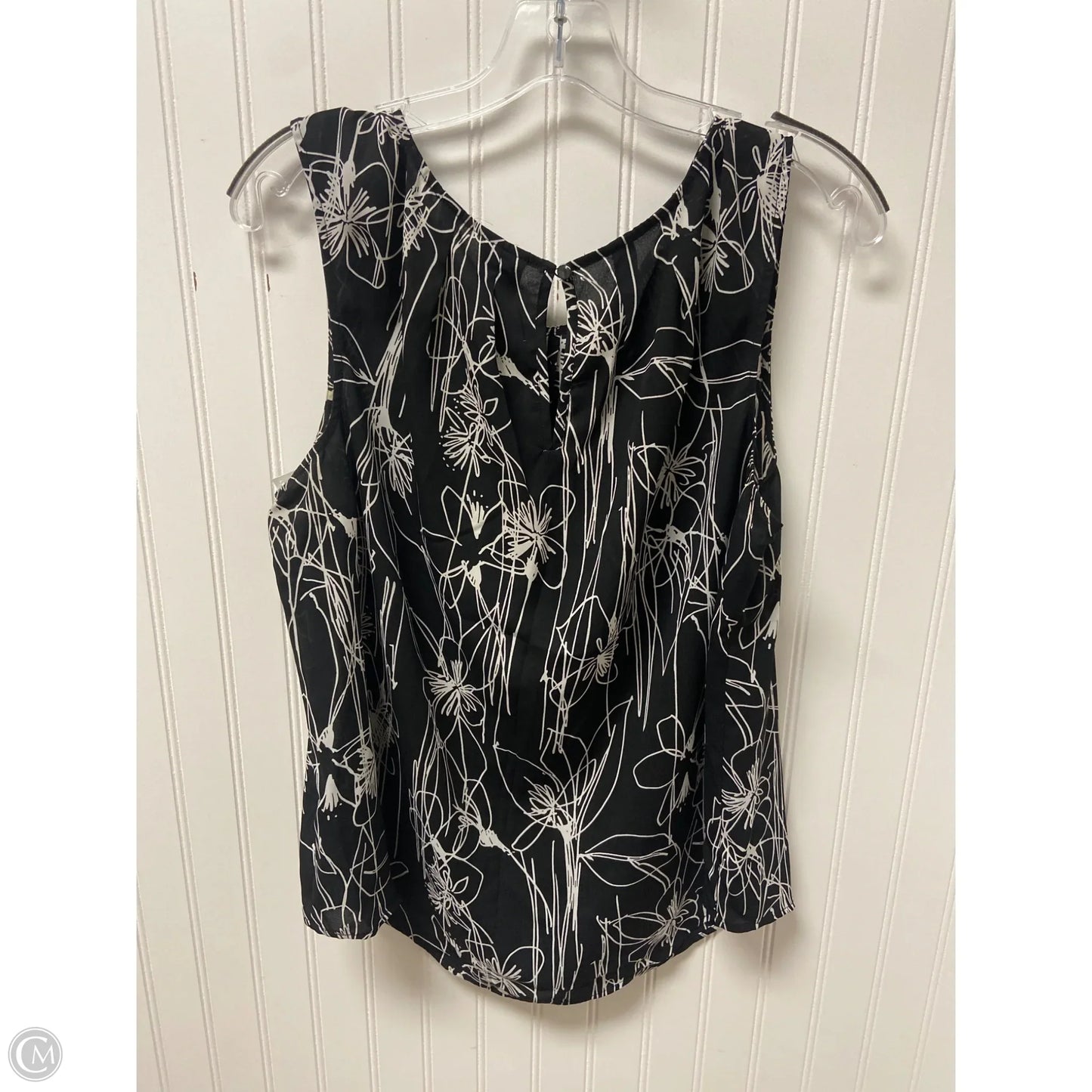 Top Sleeveless By Worthington In Black, Size: Xl