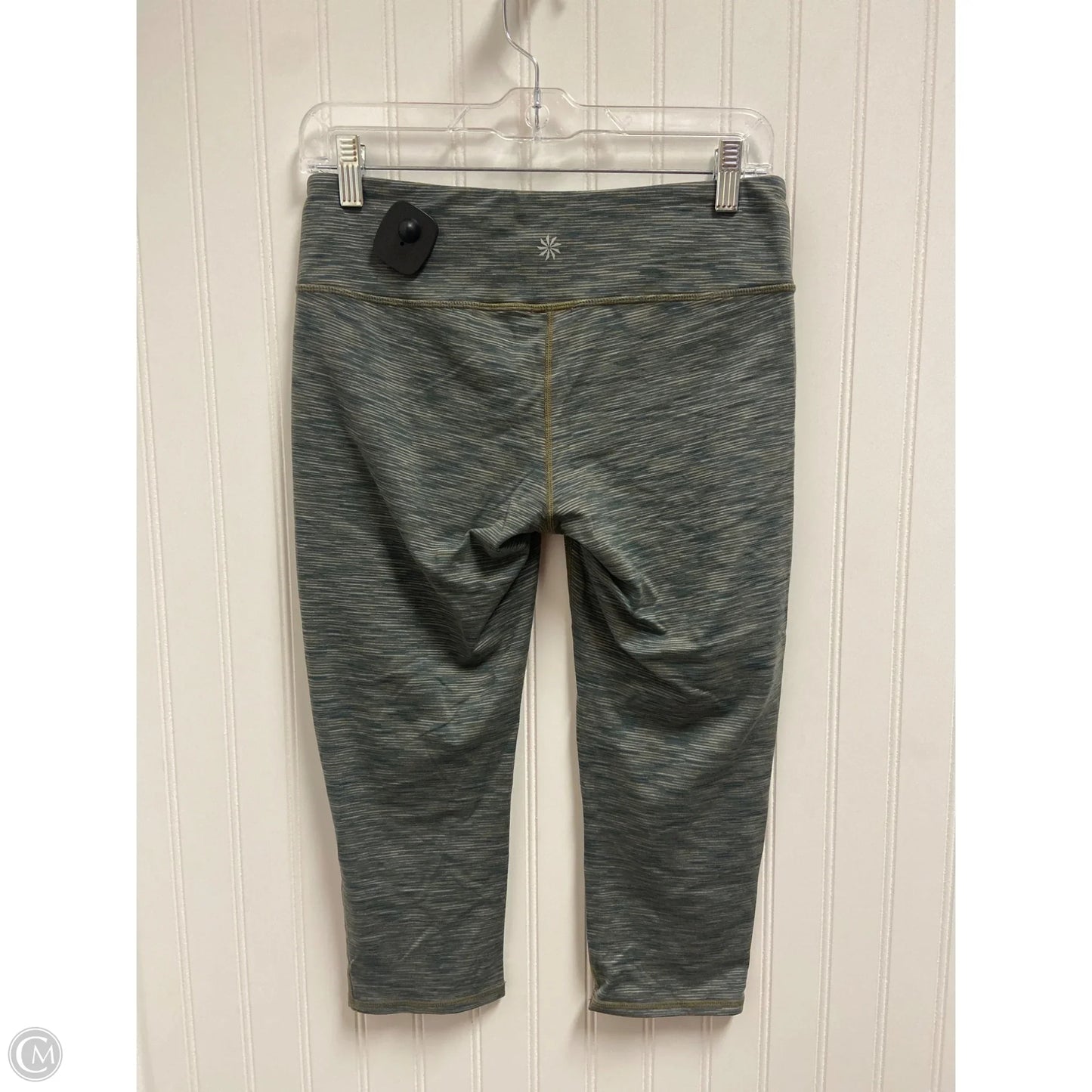 Athletic Leggings By Athleta In Green, Size: M