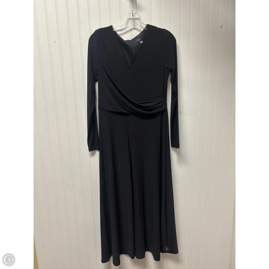 Dress Party Long By Tommy Hilfiger In Black, Size: M