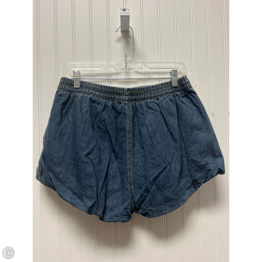 Shorts By Fashion Nova In Blue Denim, Size: Xl