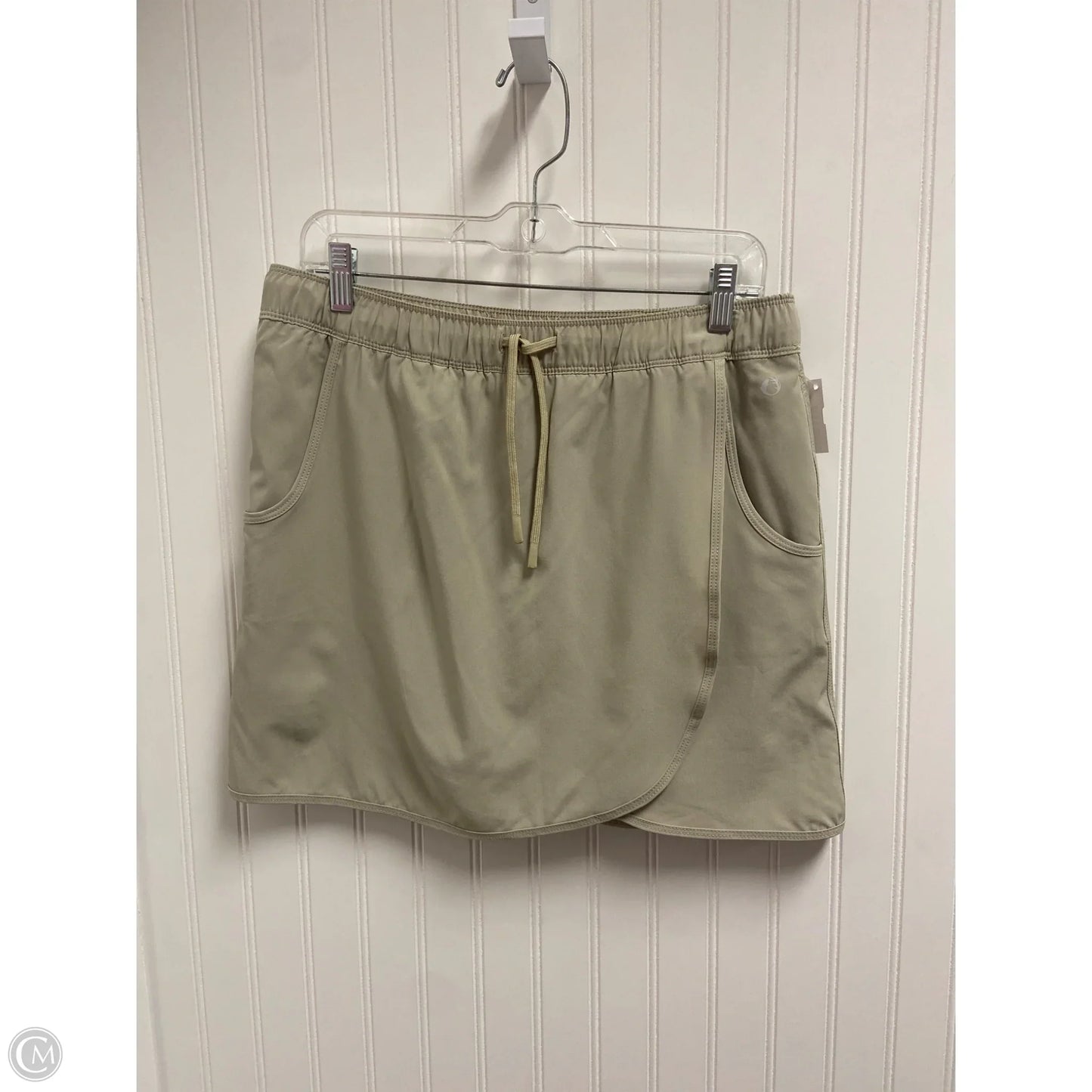 Athletic Skort By Clothes Mentor In Tan, Size: L