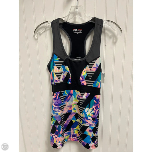 Athletic Tank Top By Fila In Multi-colored, Size: S