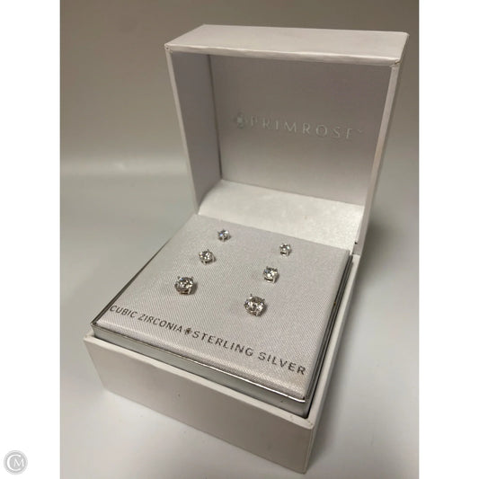 Earrings Sterling Silver By Clothes Mentor, Size: 03 Piece Set