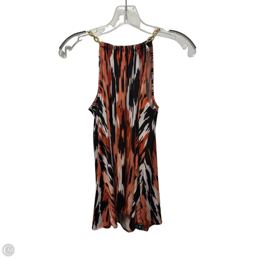 Top Sleeveless By Michael By Michael Kors In Orange, Size: Xs