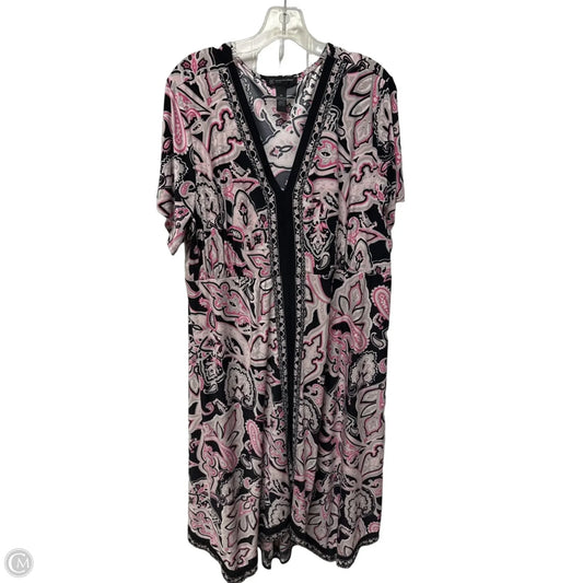 Dress Party Midi By Inc In Pink, Size: 3x