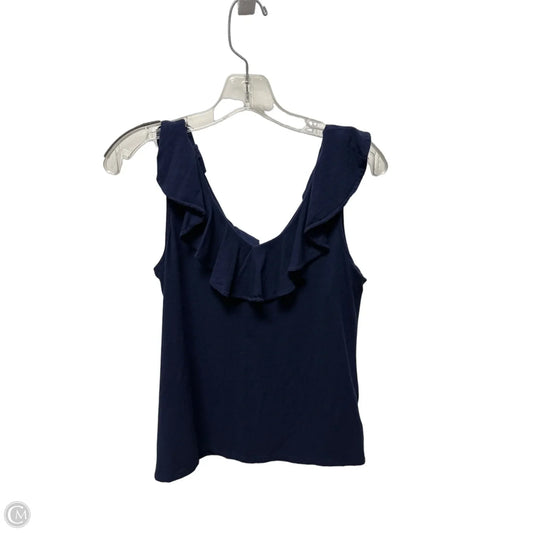 Top Sleeveless Designer By Lilly Pulitzer In Blue, Size: Xs