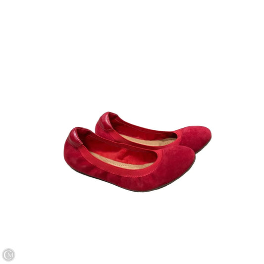 Shoes Flats By Lands End In Red, Size: 7.5