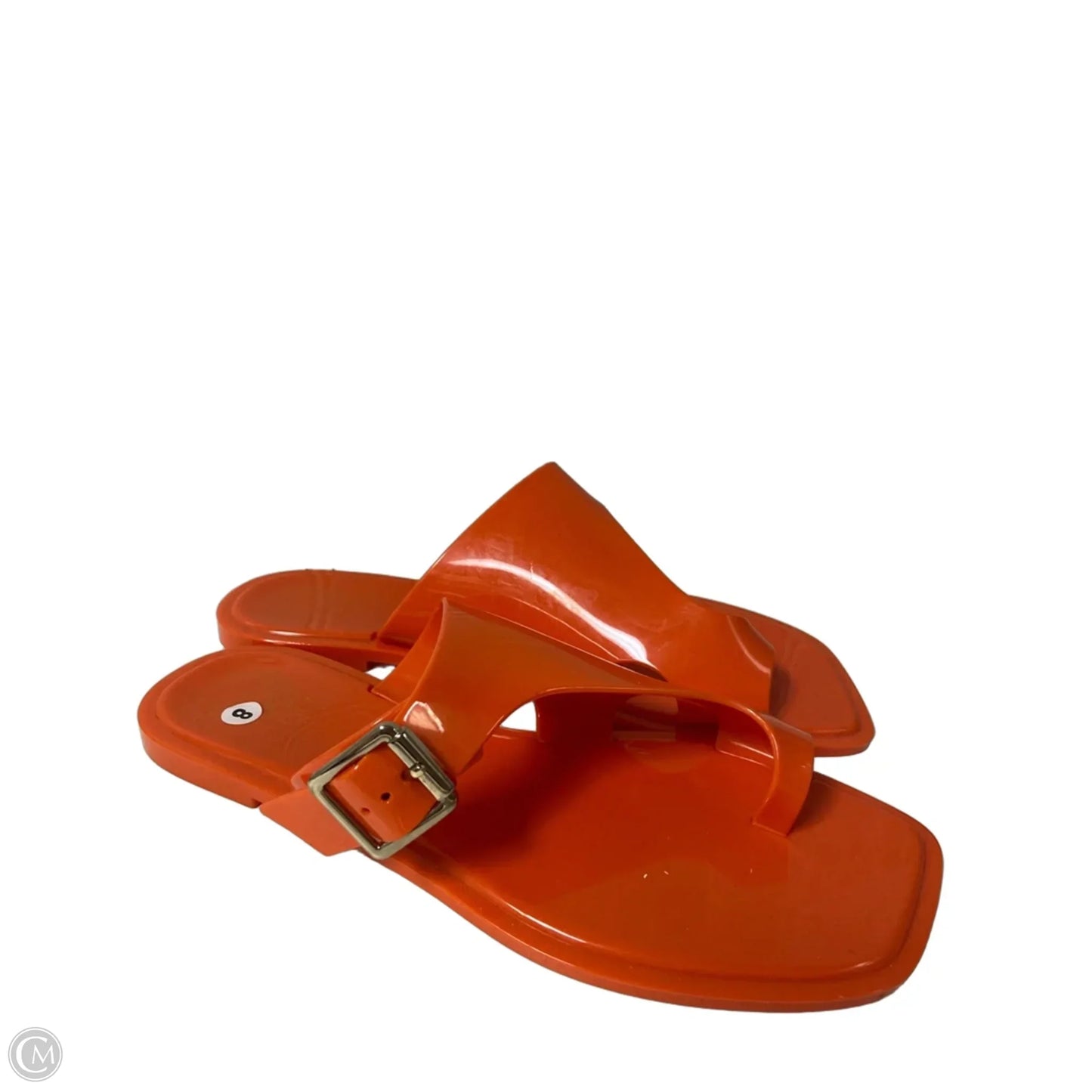 Sandals Flats By Vince Camuto In Orange, Size: 8