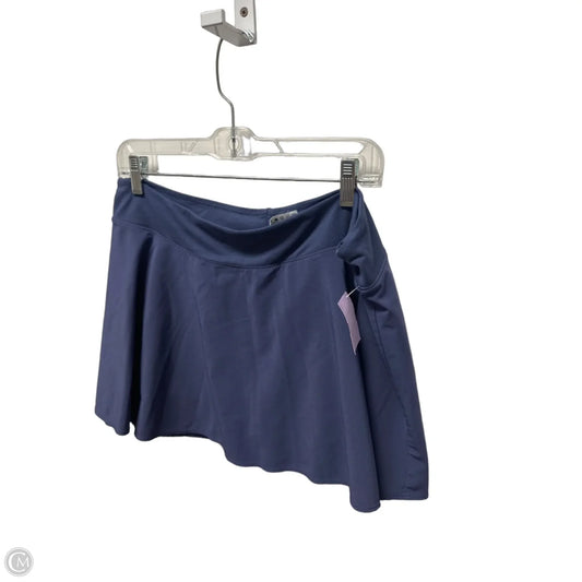 Athletic Skort By Nike In Blue, Size: Xl