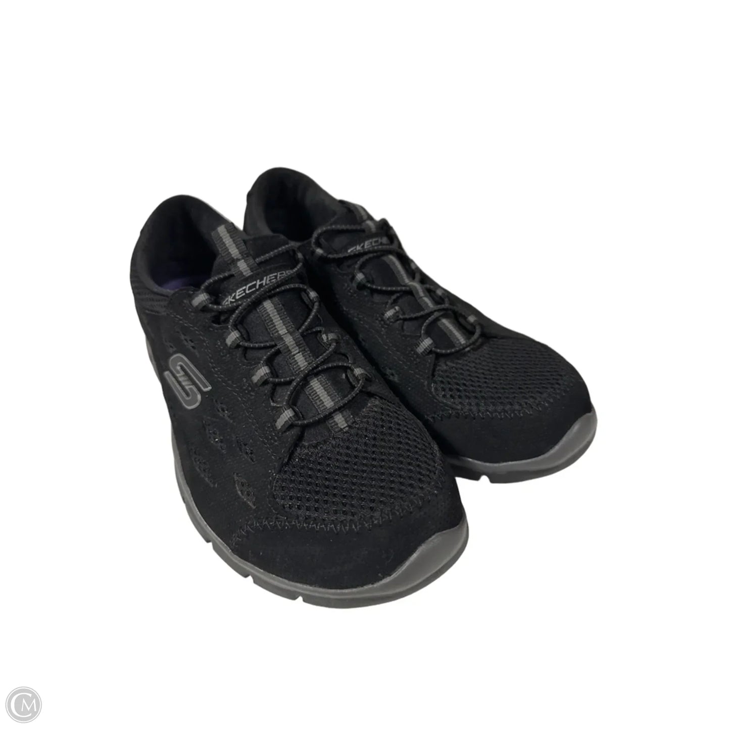 Shoes Athletic By Skechers In Black, Size: 8