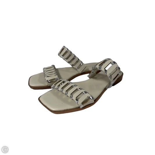 Sandals Flats By Bcbg In White, Size: 7