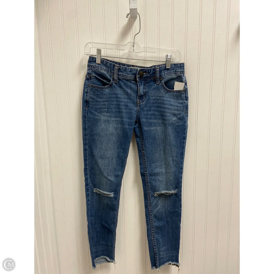 Jeans Skinny By Free People In Blue, Size: 2