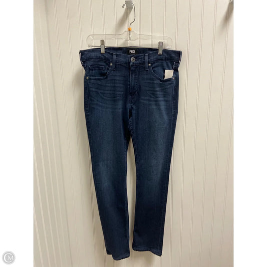 Jeans Jeggings By Paige In Blue Denim, Size: 16