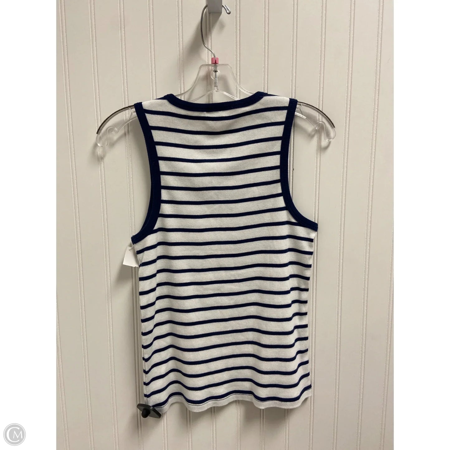 Top Sleeveless By J. Crew In Striped Pattern, Size: L