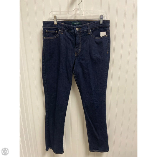 Jeans Skinny By Ralph Lauren In Blue, Size: 12