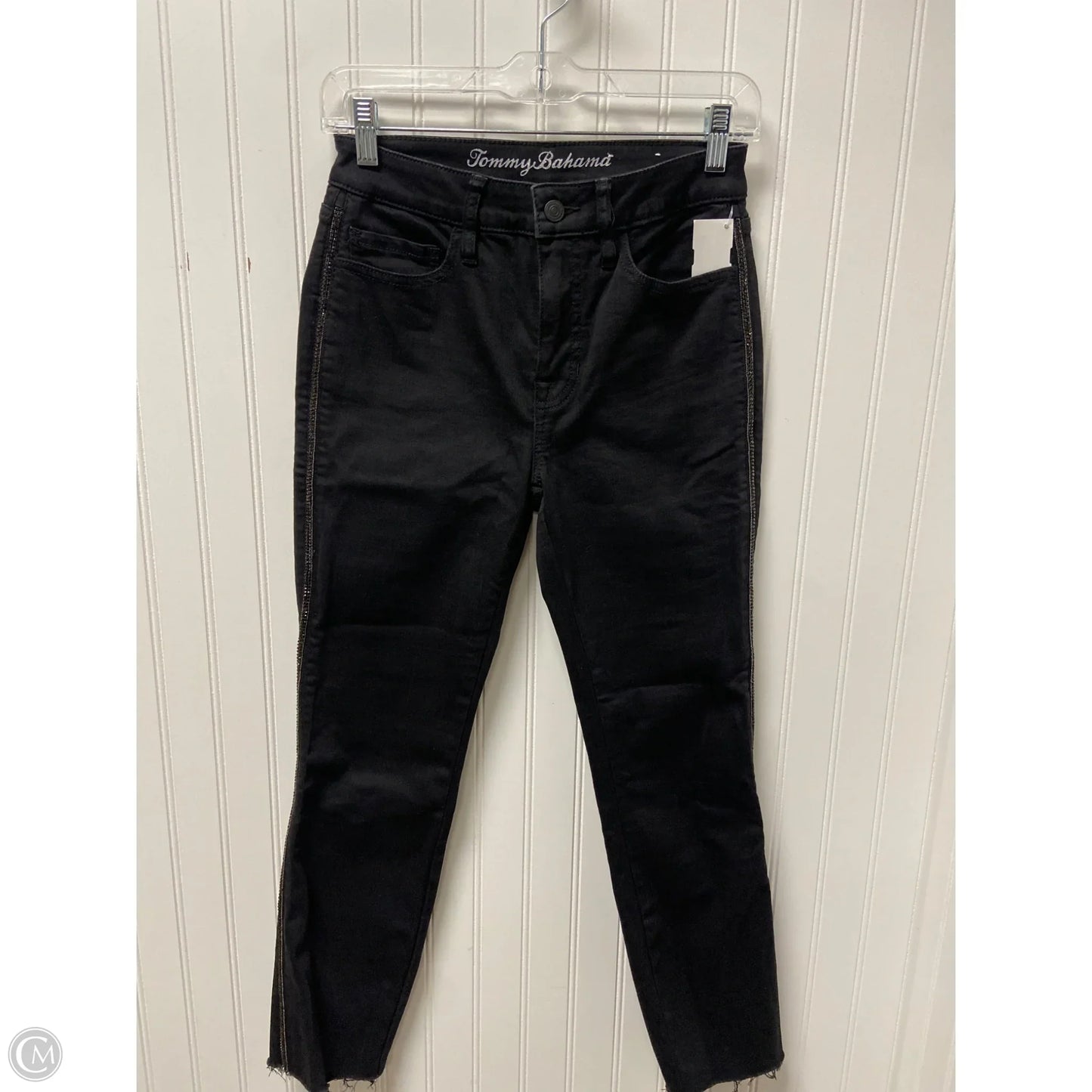 Jeans Skinny By Tommy Bahama In Black, Size: 2
