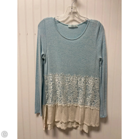 Top Long Sleeve By Clothes Mentor In Blue, Size: S