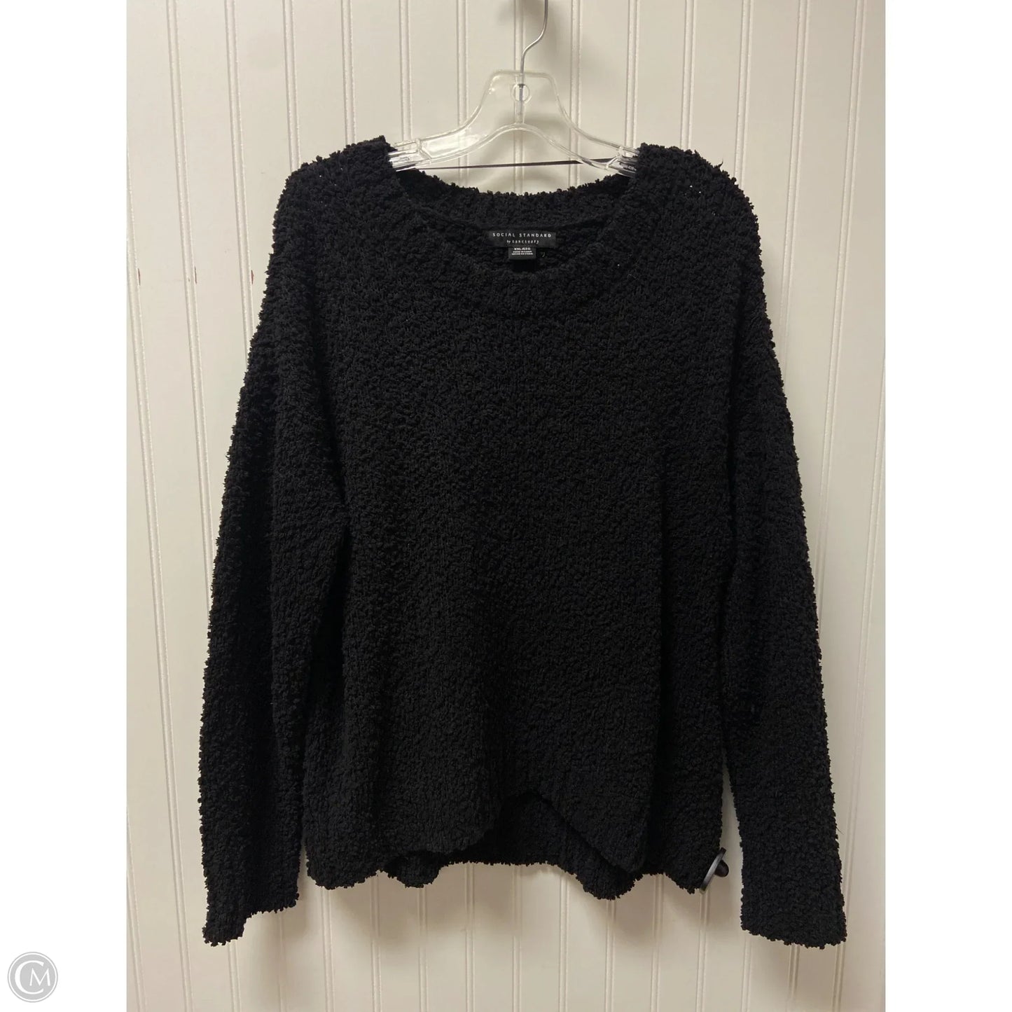 Sweater By Social Standard By Sanctuary In Black, Size: 1x