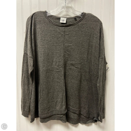 Top Long Sleeve By Cabi In Grey, Size: Xs