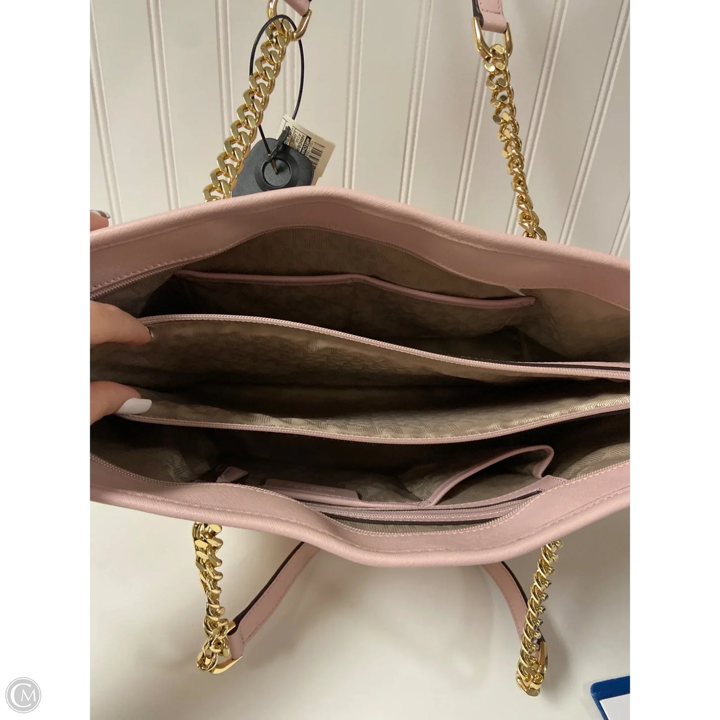 Handbag Designer By Michael Kors, Size: Large