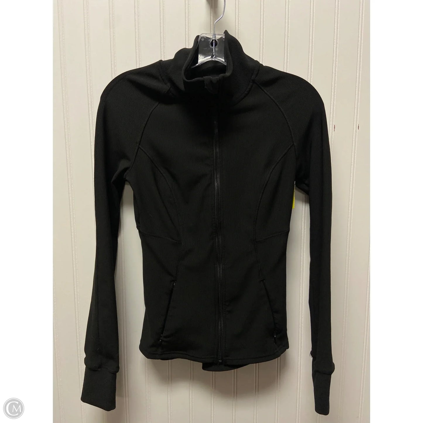 Athletic Jacket By 90 Degrees By Reflex In Black, Size: S