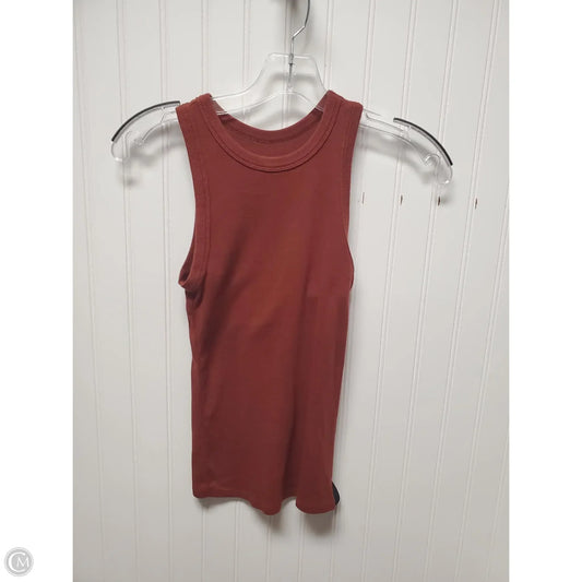 Top Sleeveless By A New Day In Orange, Size: S