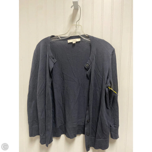 Cardigan By Loft In Blue, Size: M