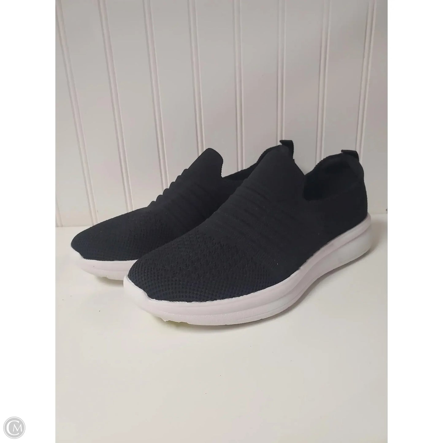 Shoes Sneakers By Clarks In Black, Size: 9