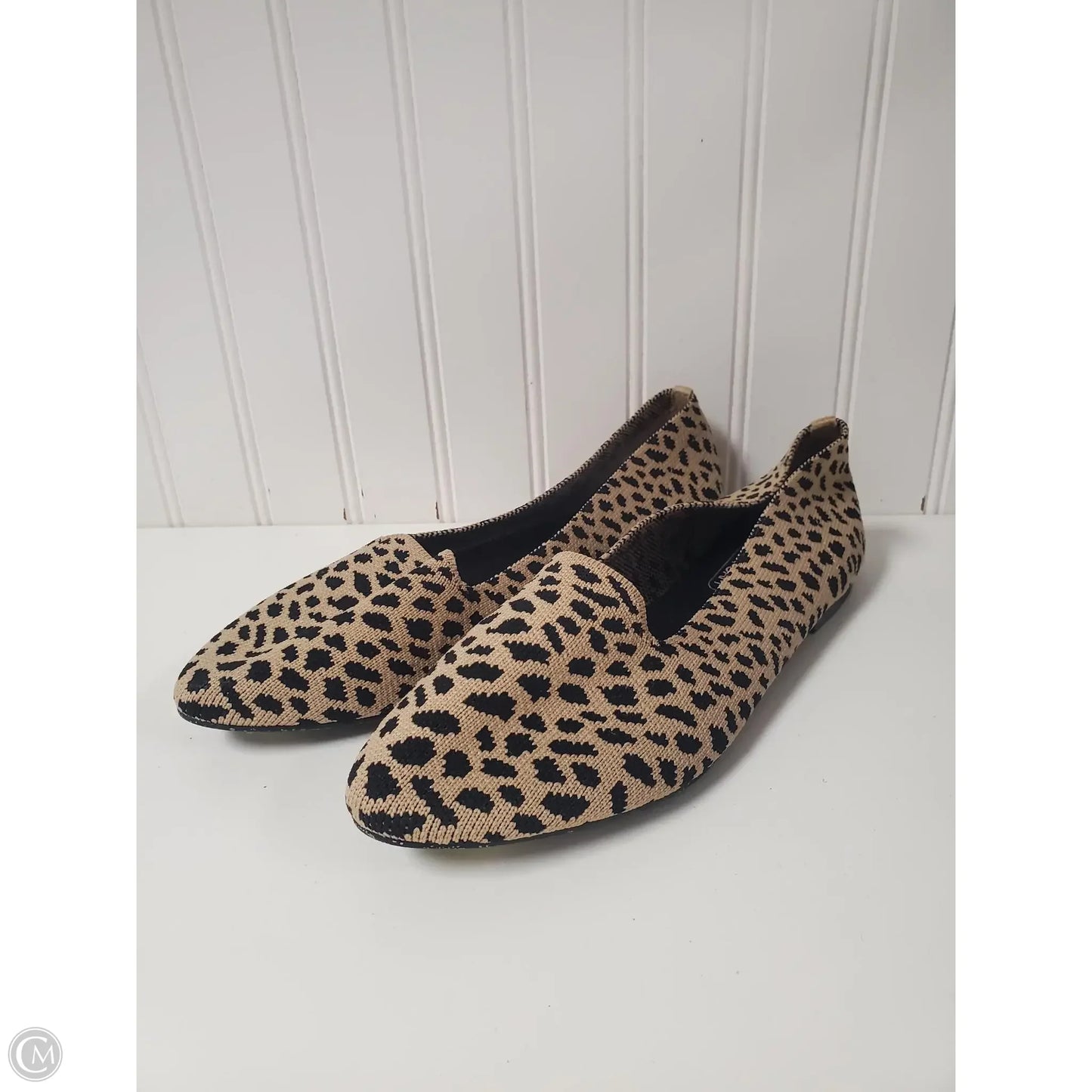Shoes Flats By Skechers In Animal Print, Size: 8.5