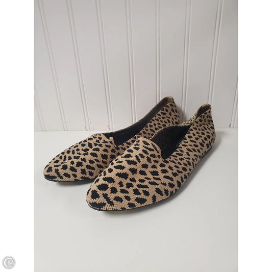 Shoes Flats By Skechers In Animal Print, Size: 8.5