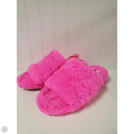 Sandals Designer By Ugg In Pink, Size: 8