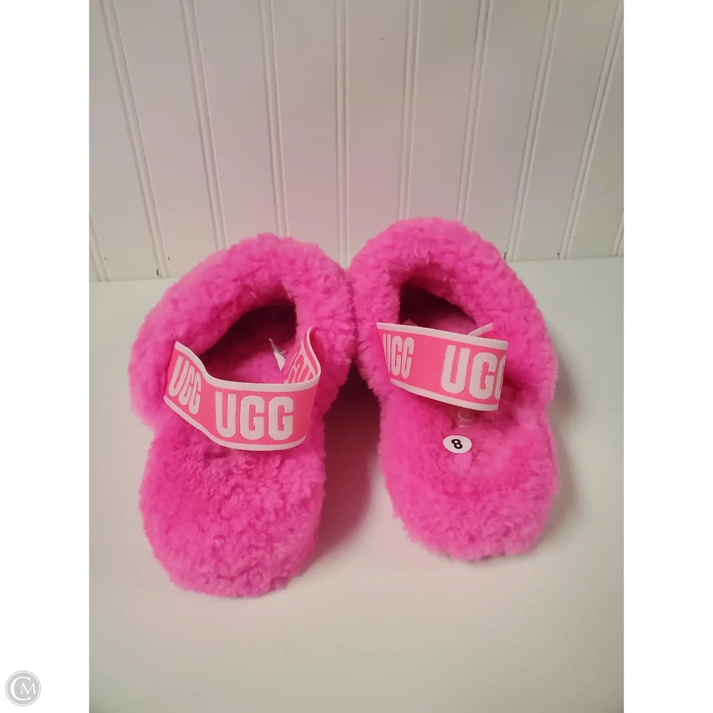 Sandals Designer By Ugg In Pink, Size: 8